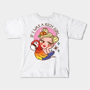 Rich girl Kids T-Shirt